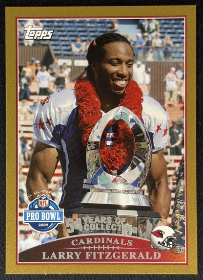 Larry Fitzgerald 2009 Topps Gold /2009 Cardinals