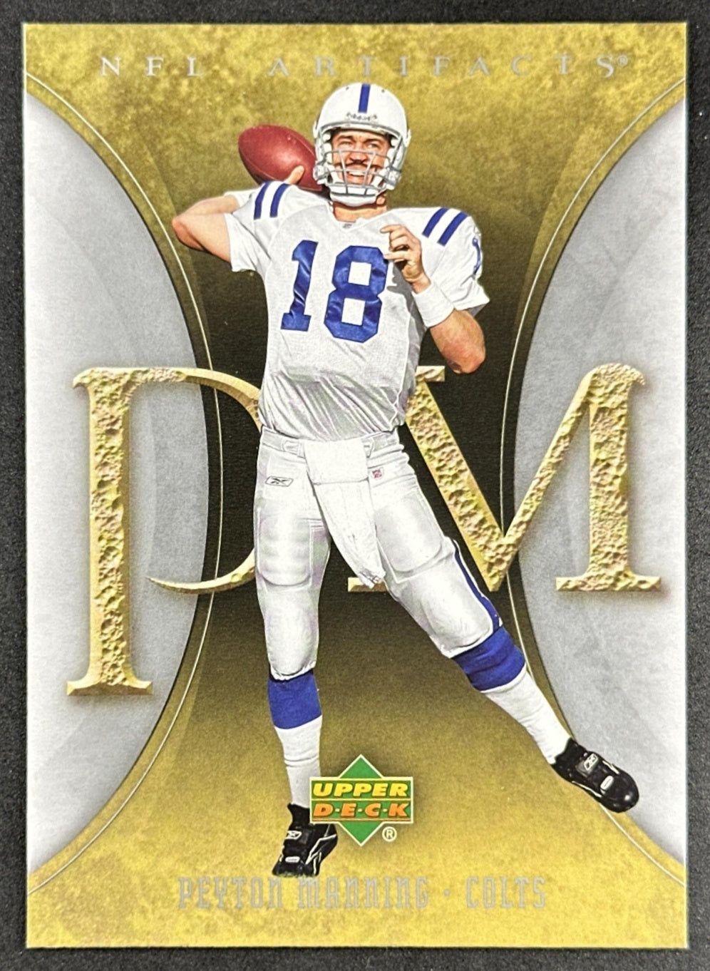 Peyton Manning 2007 Upper Deck Artifacts Colts Sports Trading Card