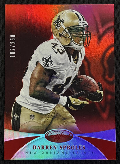 Darren Sproles 2013 Panini Certified Mirror Red /250 Saints Default Title Sports Trading Card