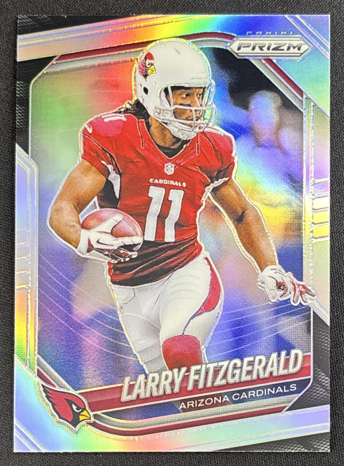 Larry Fitzgerald 2025 Panini Prizm Silver Cardinals