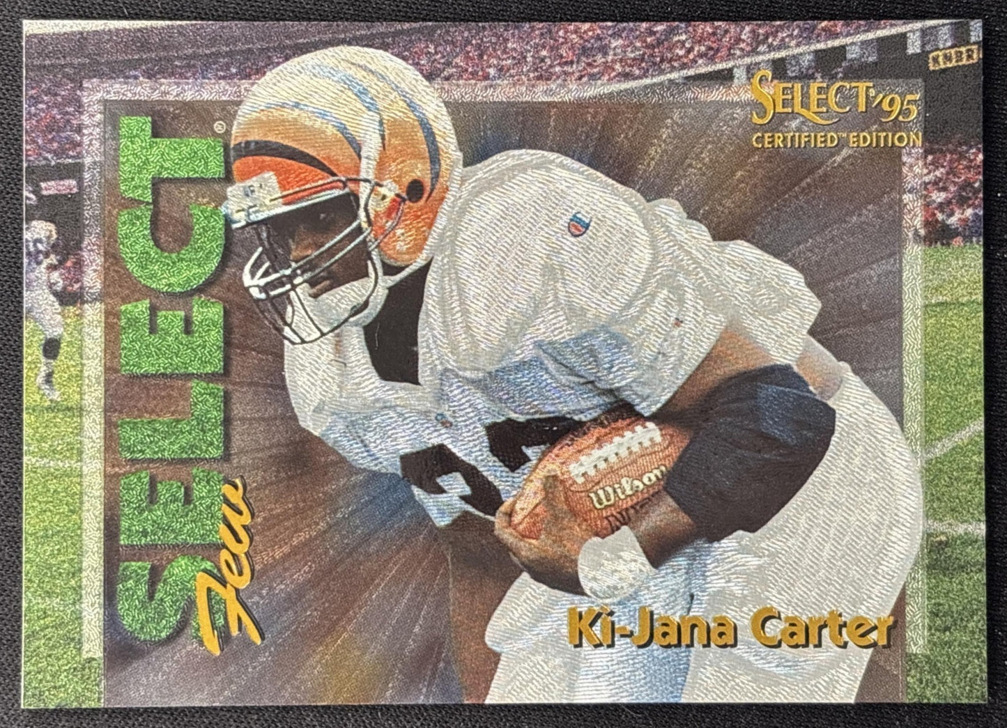 Ki-Jana Carter 1995 Pinnacle Select Certified Few Bengals front