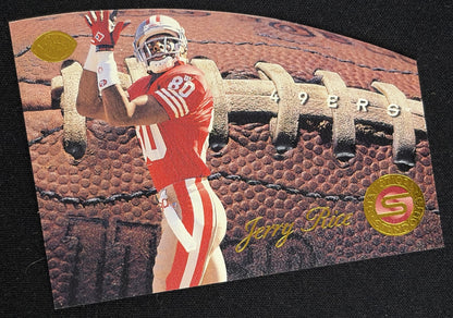 Jerry Rice 1996 Leaf Statistical Standouts /2500 49ers Sports Trading Card