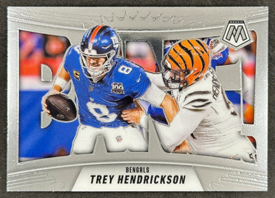 Trey Hendrickson 2025 Mosaic Bang! Bengals Ravens Sports Trading Card