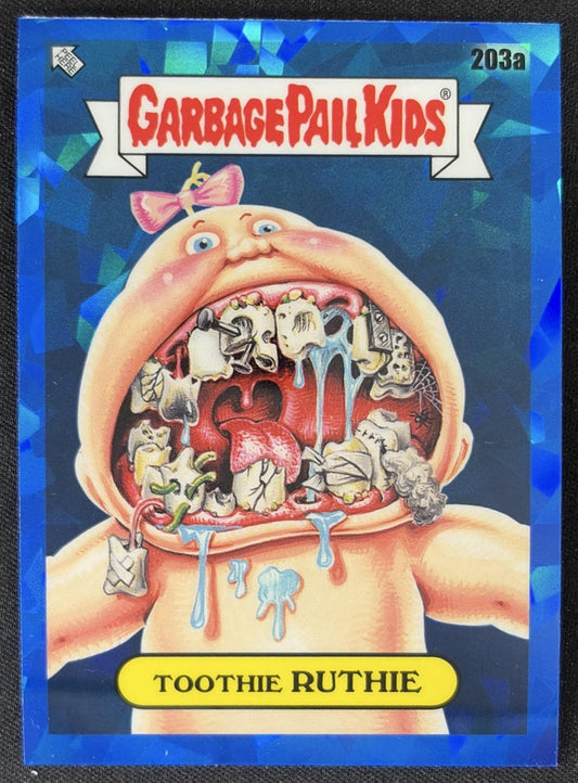 Toothie Ruthie 2022 Topps Garbage Pail Kids Sapphire Sports Trading Card