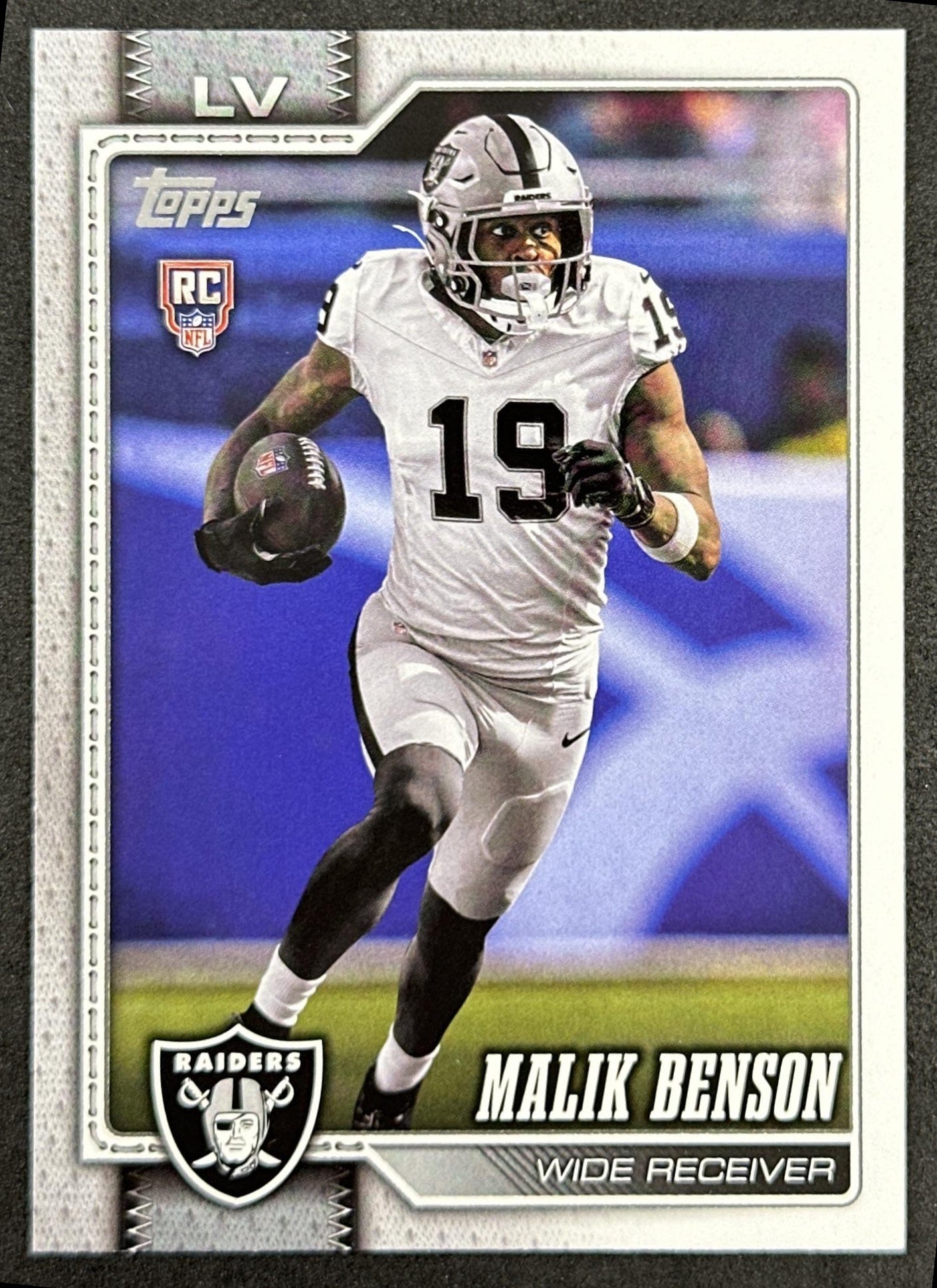 Malik Benson 2026 Topps Flagship Rookie Raiders Sports Trading Cards