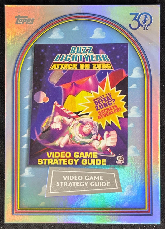 Video Game Strategy Guide 2025 Topps Pixar Crystal 30 Years of Toy Story 2 Non-Sports Trading Cards