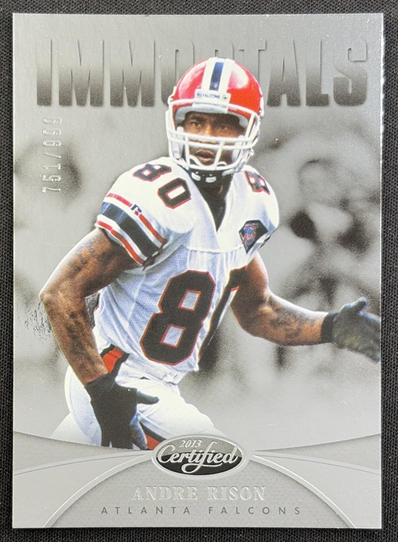 Andre Rison 2013 Panini Certified /999 Falcons front