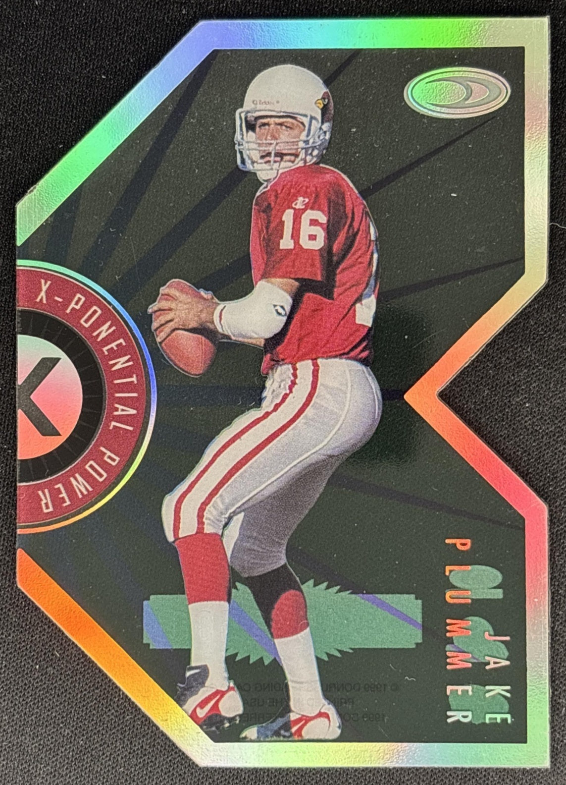 Jake Plummer 1999 Donruss Preferred QBC X Ponential Power /2500 Cardinals
