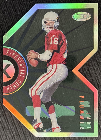Jake Plummer 1999 Donruss Preferred QBC X Ponential Power /2500 Cardinals