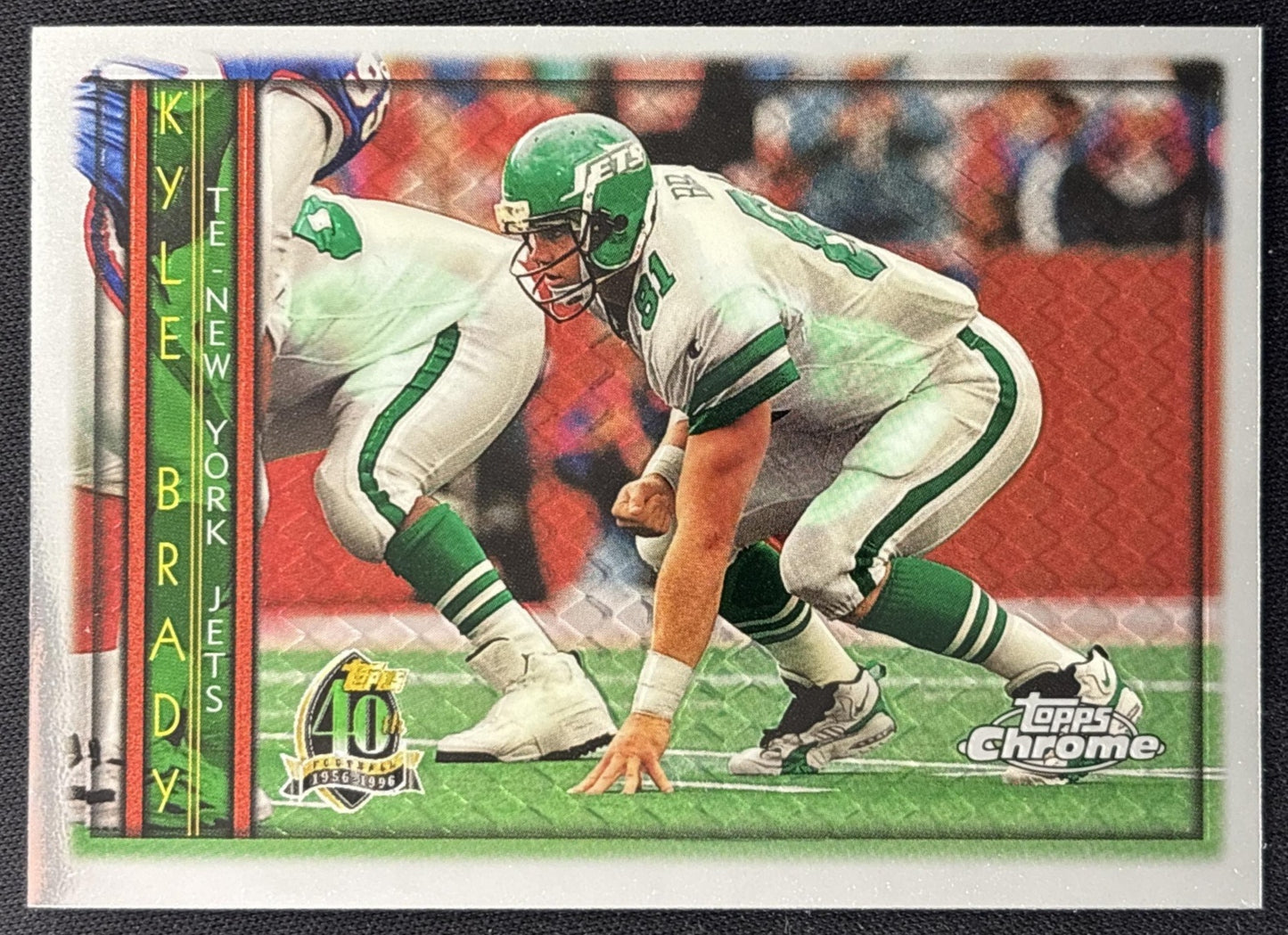 Kyle Brady 1996 Topps Chrome Jets Sports Trading Cards