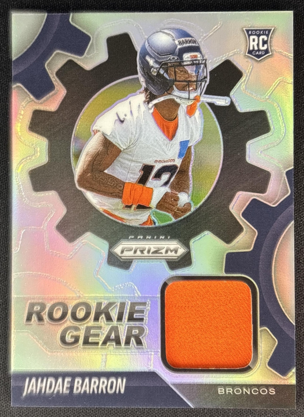 Jahdae Barron 2025 Panini Prizm Rookie Gear