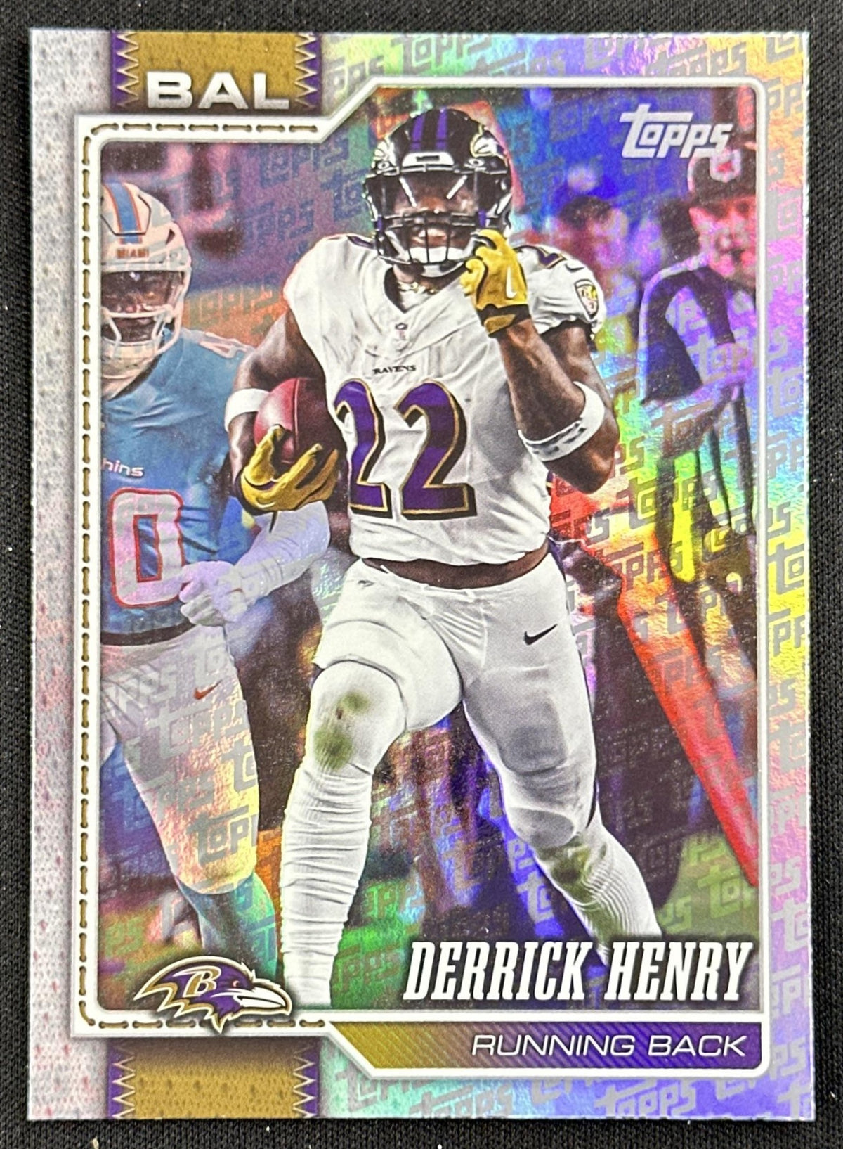 Derrick Henry 2026 Topps Flagship Fanatics Foil Ravens