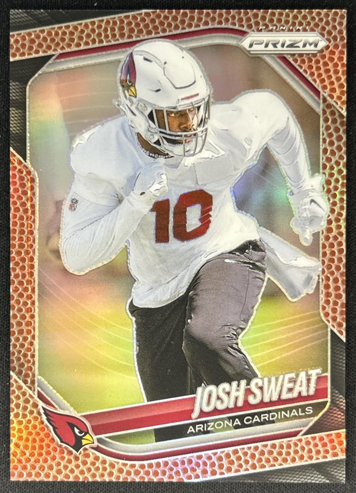 Josh Sweat 2025 Panini Prizm Pigskin /180 Cardinals