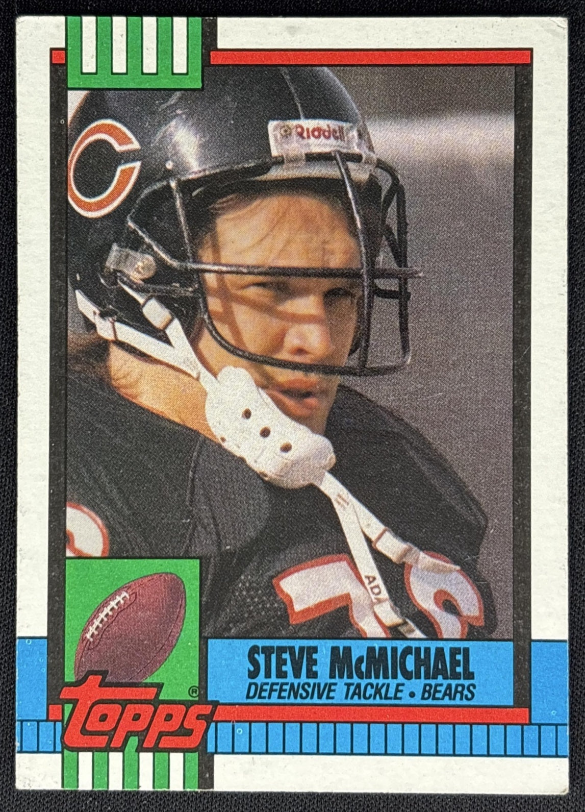 Steve McMichael 1990 Topps Bears
