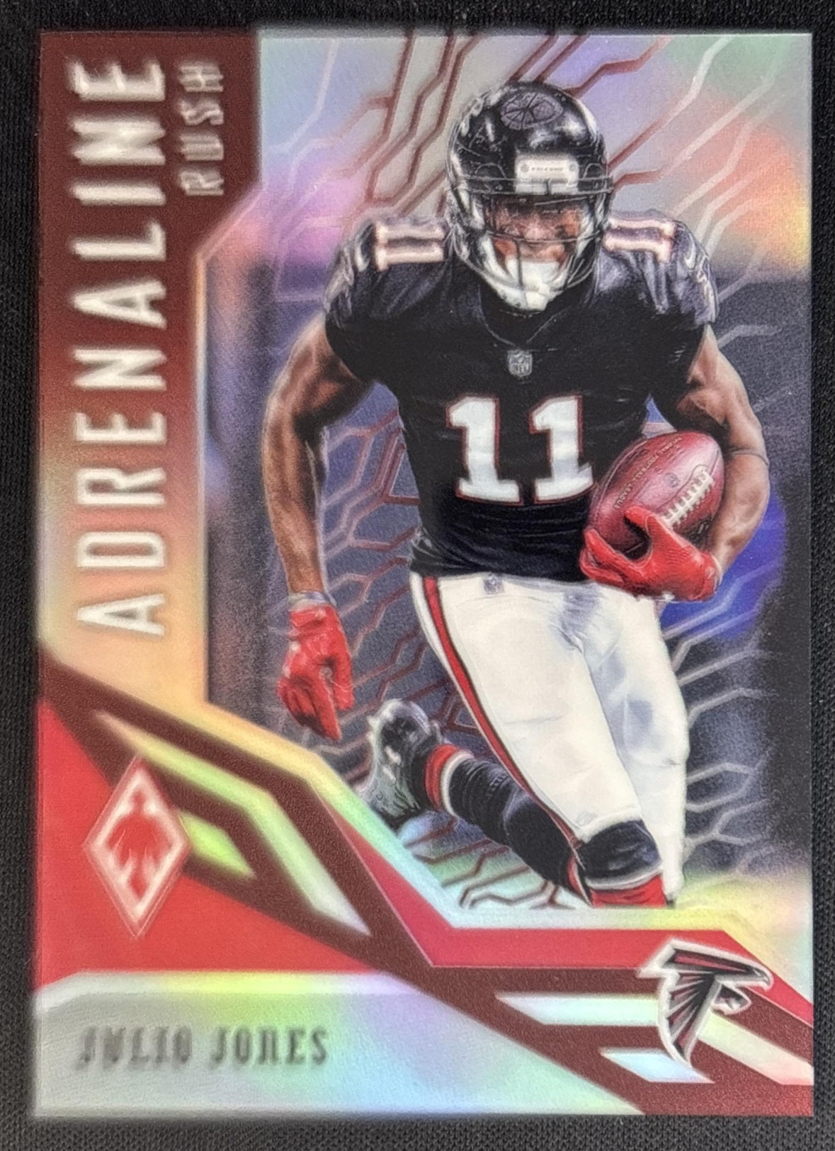 Julio Jones 2018 Panini Phoenix Adrenaline Rush Red /299 Falcons front