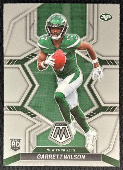 Garrett Wilson 2022 Panini Mosaic Jets