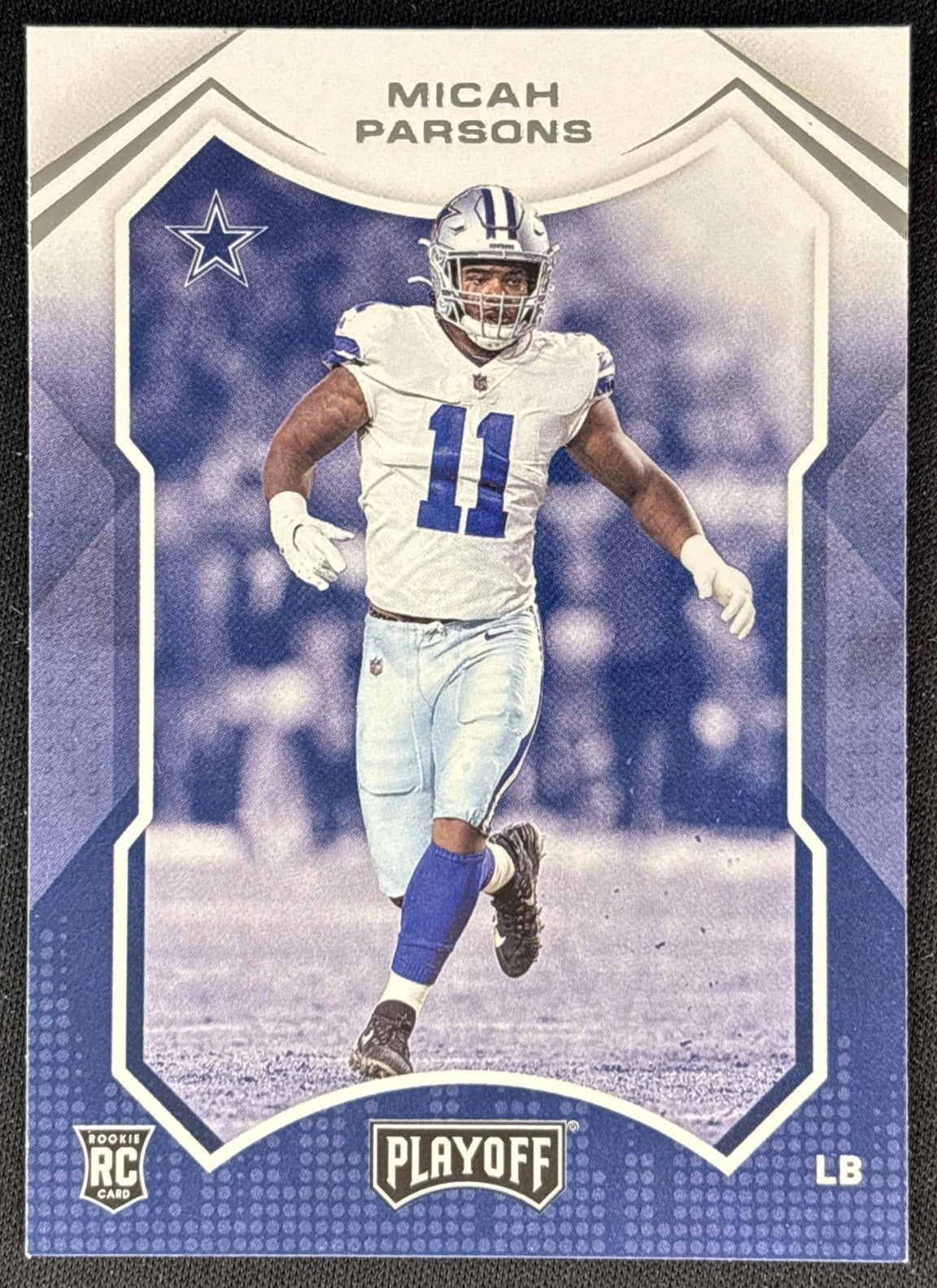 Micah Parsons 2021 Panini Playoff Cowboys front