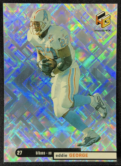 Eddie George 1999 Upper Deck HoloGrFX Titans
