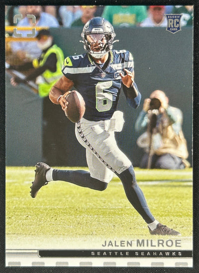 Jalen Milroe 2025 PhotoGenic Rookies Seahawks Sports Trading Card