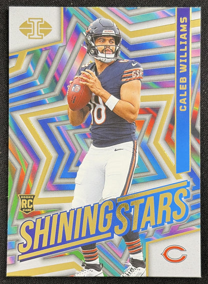 Caleb Williams 2024 Panini Illusions Shining Stars Bears