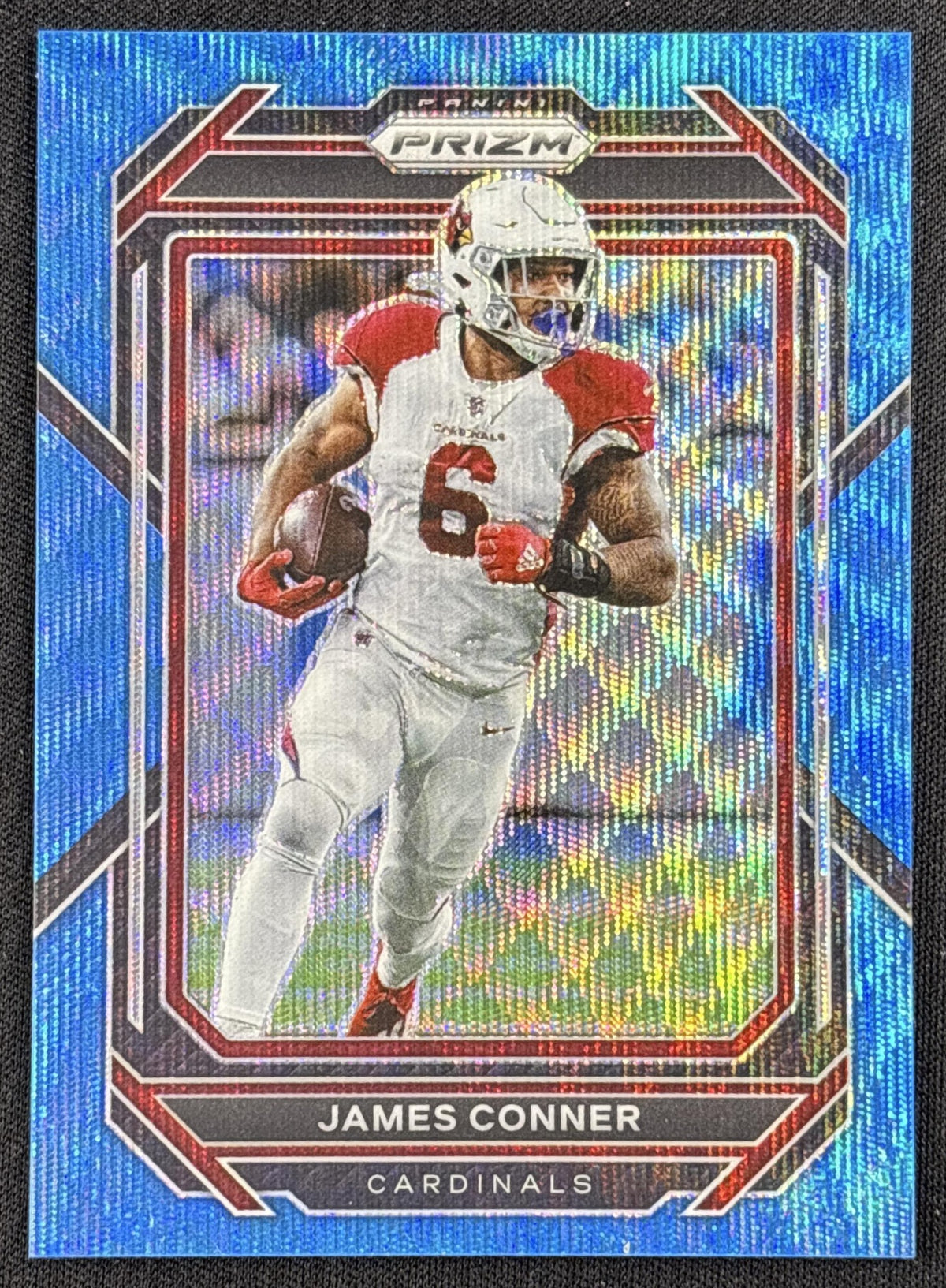 James Conner 2022 Panini Prizm Blue Wave /199 Cardinals