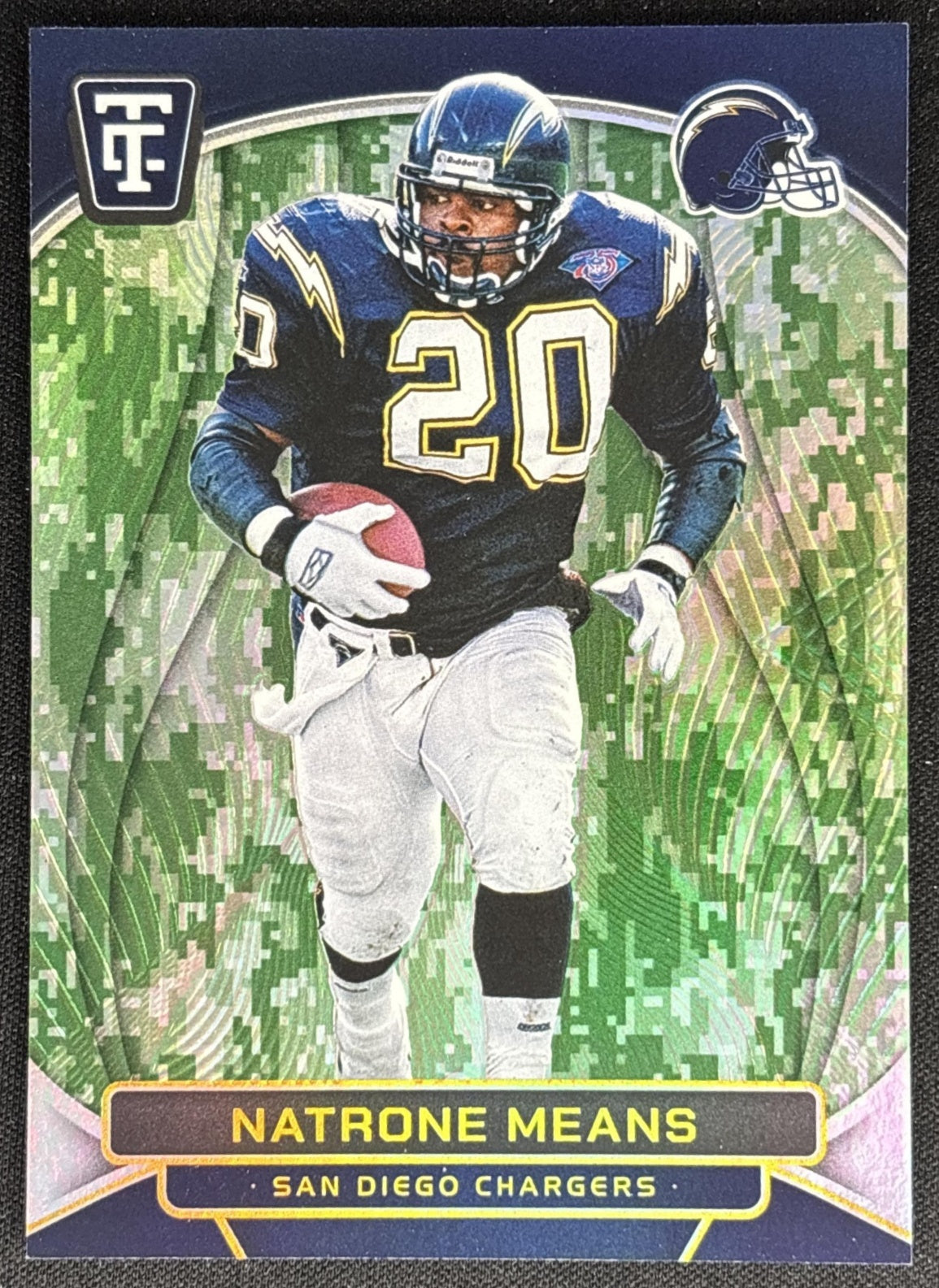Natrone Means 2023 Panini National Treasures Gold /35 Chargers