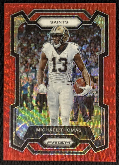 Michael Thomas 2022 Panini Prizm Red Wave /149 Saints Default Title Sports Trading Cards