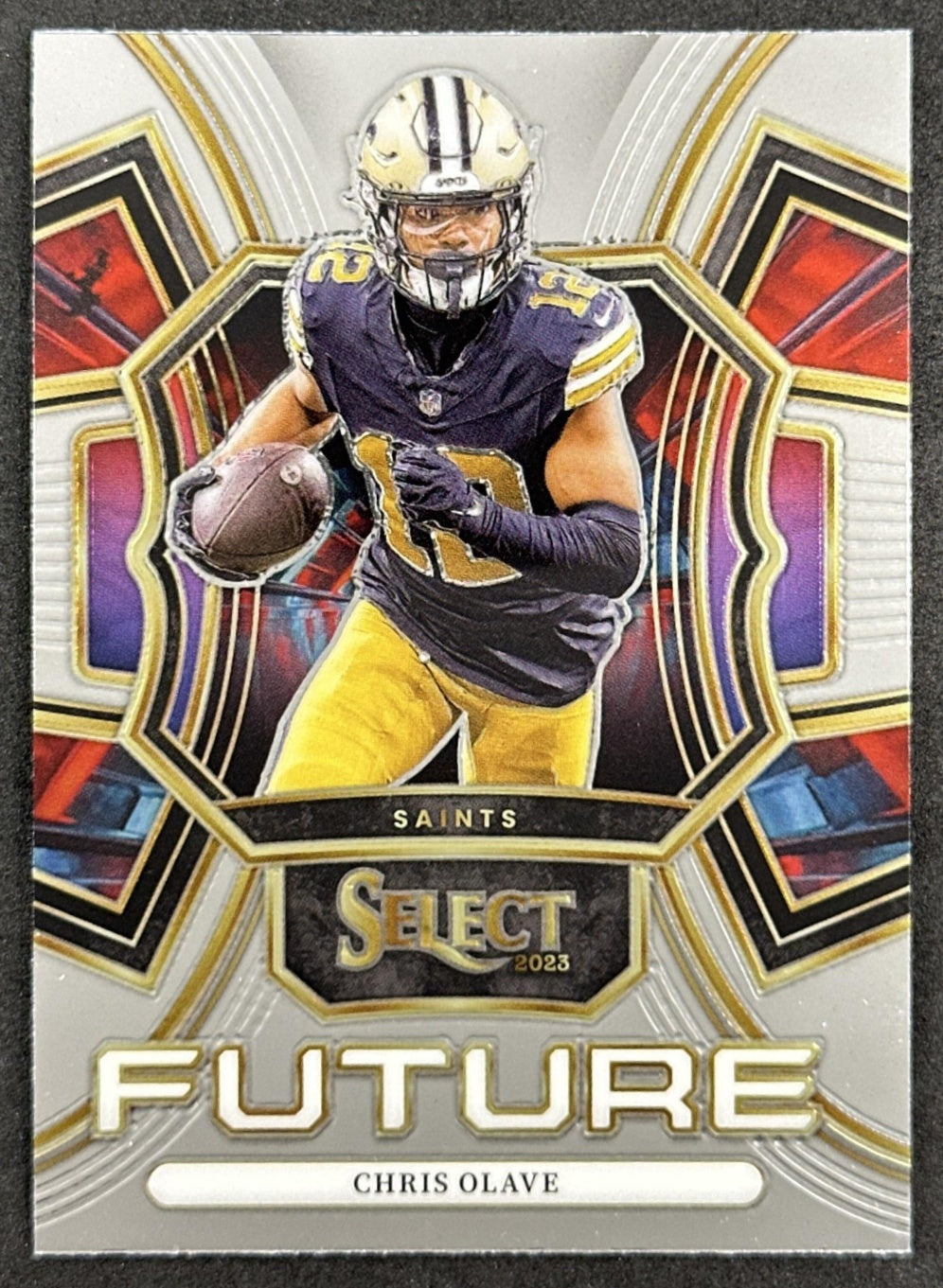 Chris Olave 2023 Panini Select Future Saints Front