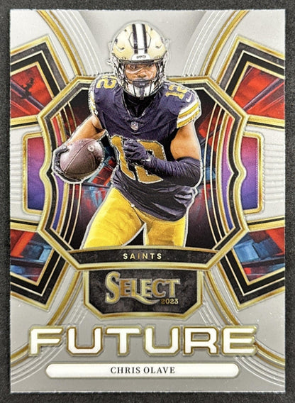 Chris Olave 2023 Panini Select Future Saints Front