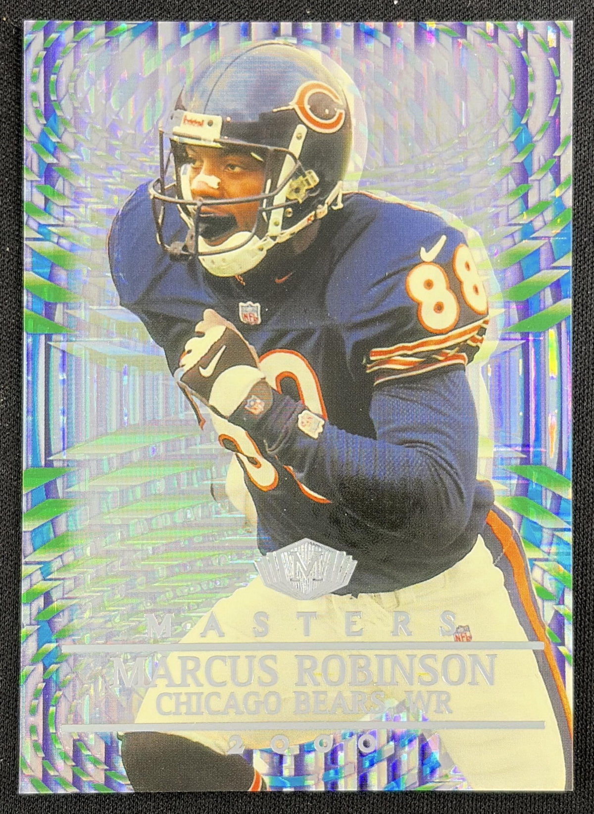 Marcus Robinson 2000 Collector's Edge Masters HoloSilver /1000 Bears