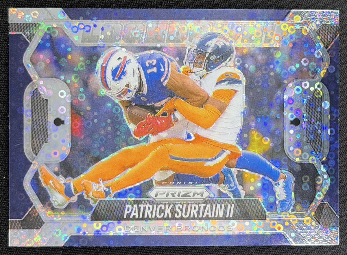 Patrick Surtain II 2025 Panini Prizm Lockdown No Huddle Broncos Denver Broncos