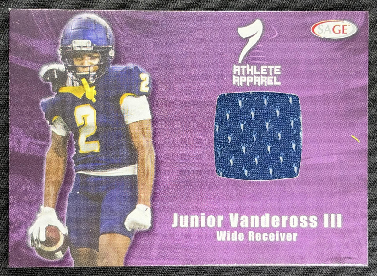 Junior Vandeross III 2026 SAGE Athlete Apparel Swatch High Series Rockets
