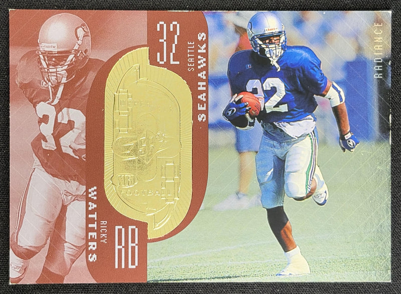 Ricky Watters 1998 SPx Finite Radiance /5050 Seahawks