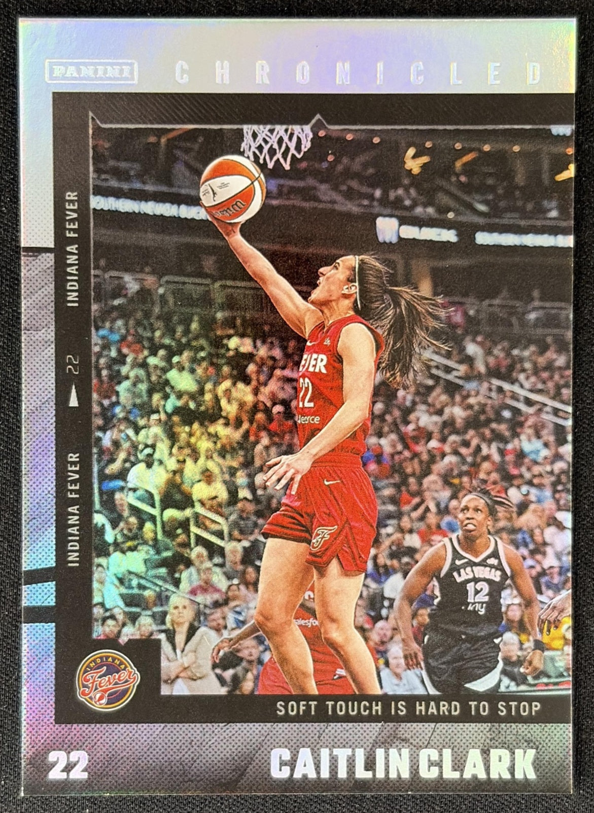 Caitlin Clark 2025 Panini Chronicled WNBA Holo Fever 36
