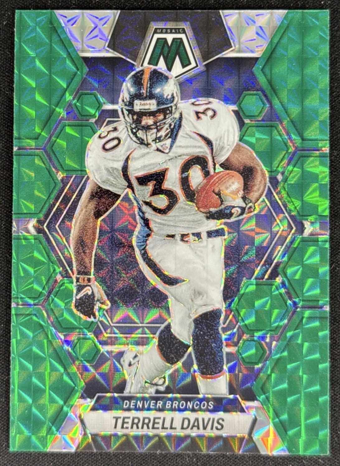 Terrell Davis 2023 Panini Mosaic Green Mosaic Broncos Default Title Sports Trading Card