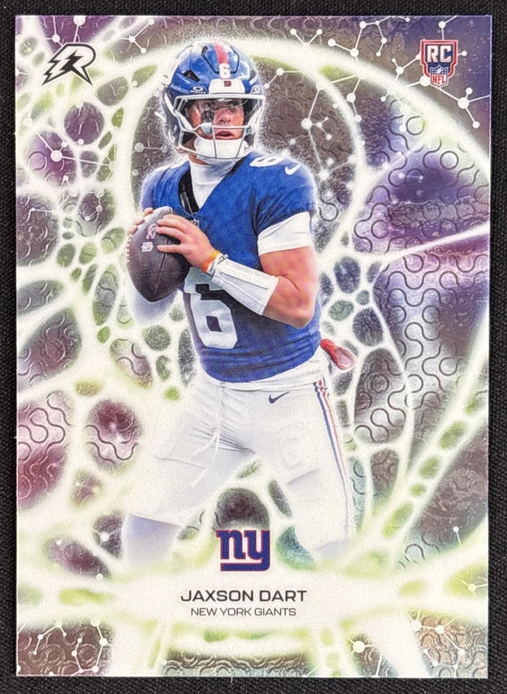 Jaxson Dart 2025 Topps Resurgence Protonyx Giants