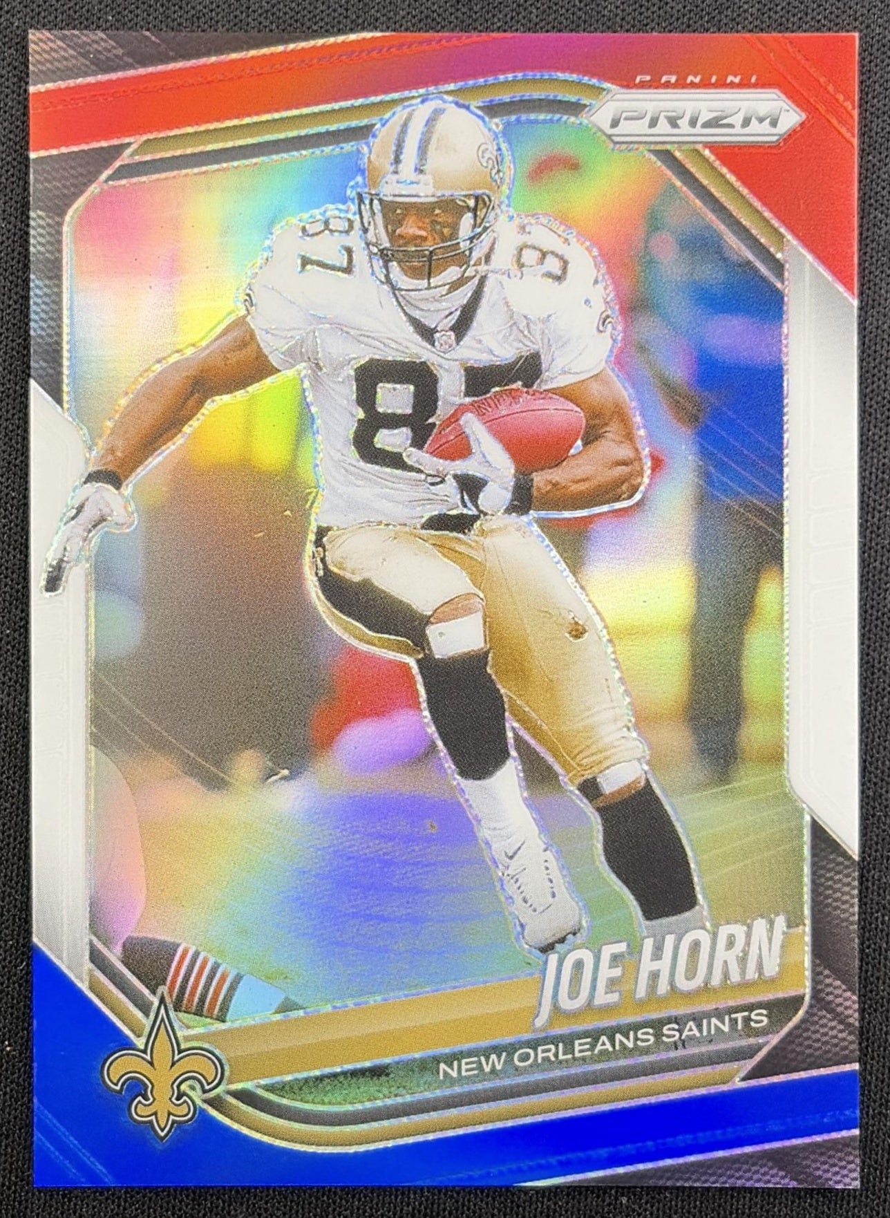 Joe Horn 2025 Panini Prizm Red White & Blue Saints