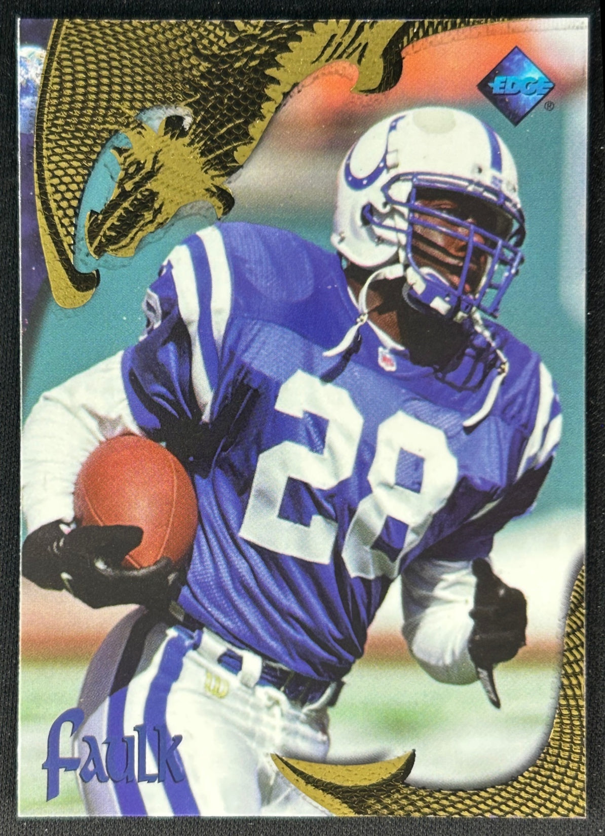 Marshall Faulk 1997 Excalibur Colts