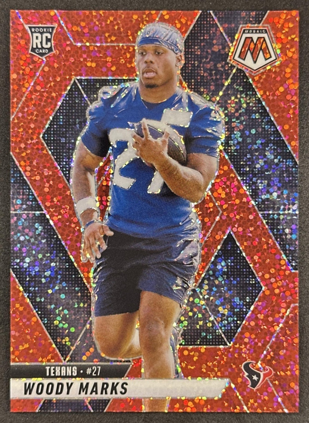 Woody Marks 2025 Panini Mosaic Rookies Texans front