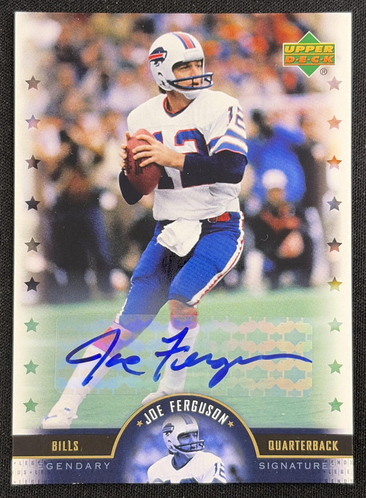 Joe Ferguson 2005 Upper Deck Legends Legendary Signatures Bills Sports Trading Card