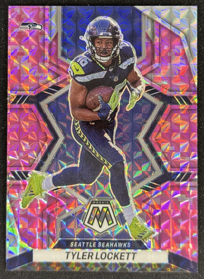 Tyler Lockett 2022 Panini Mosaic Camo Pink Seahawks Default Title Sports Trading Card