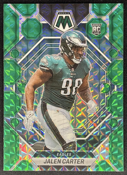 Jalen Carter 2023 Panini Mosaic Green Mosaic Eagles Default Title Sports Trading Cards