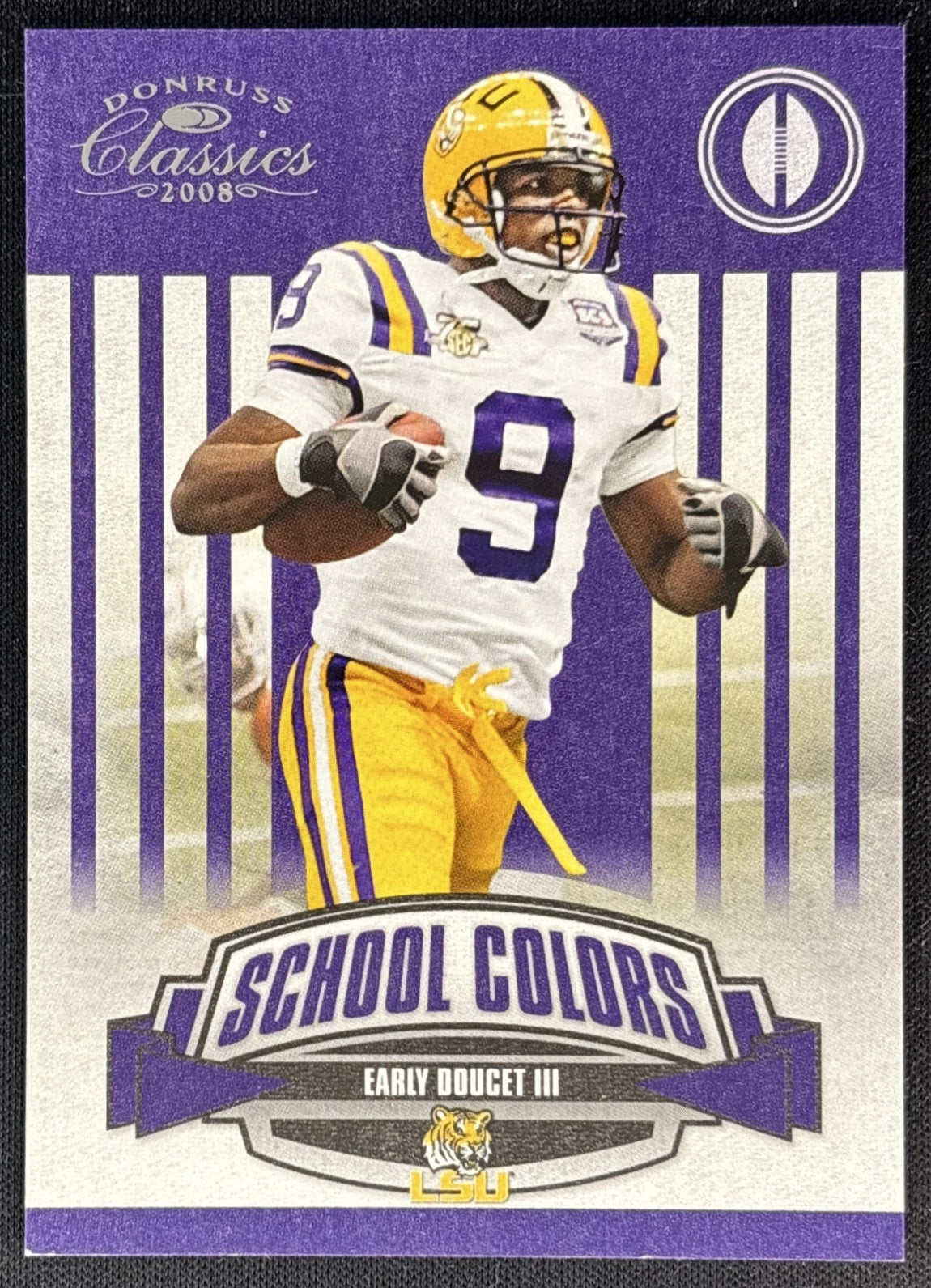Early Doucet III 2008 Donruss Classics School Colors /1000 Tigers