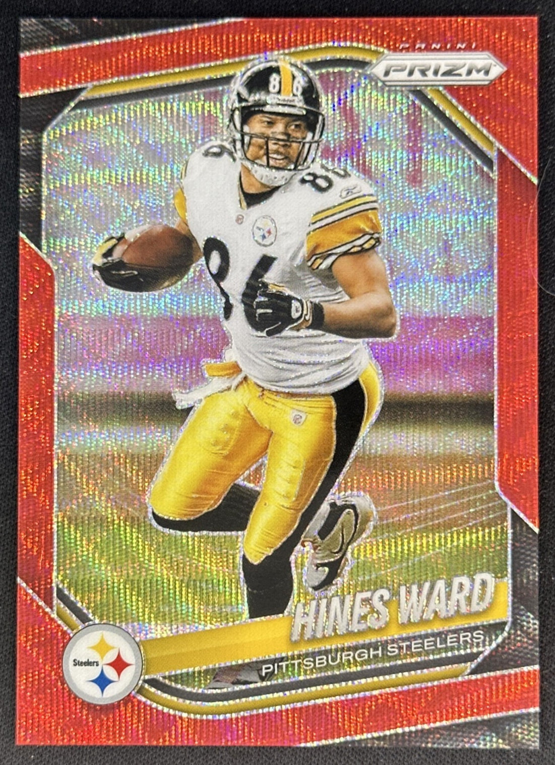 Hines Ward 2025 Panini Prizm Red Wave /149 Steelers Default Title Sports Trading Cards
