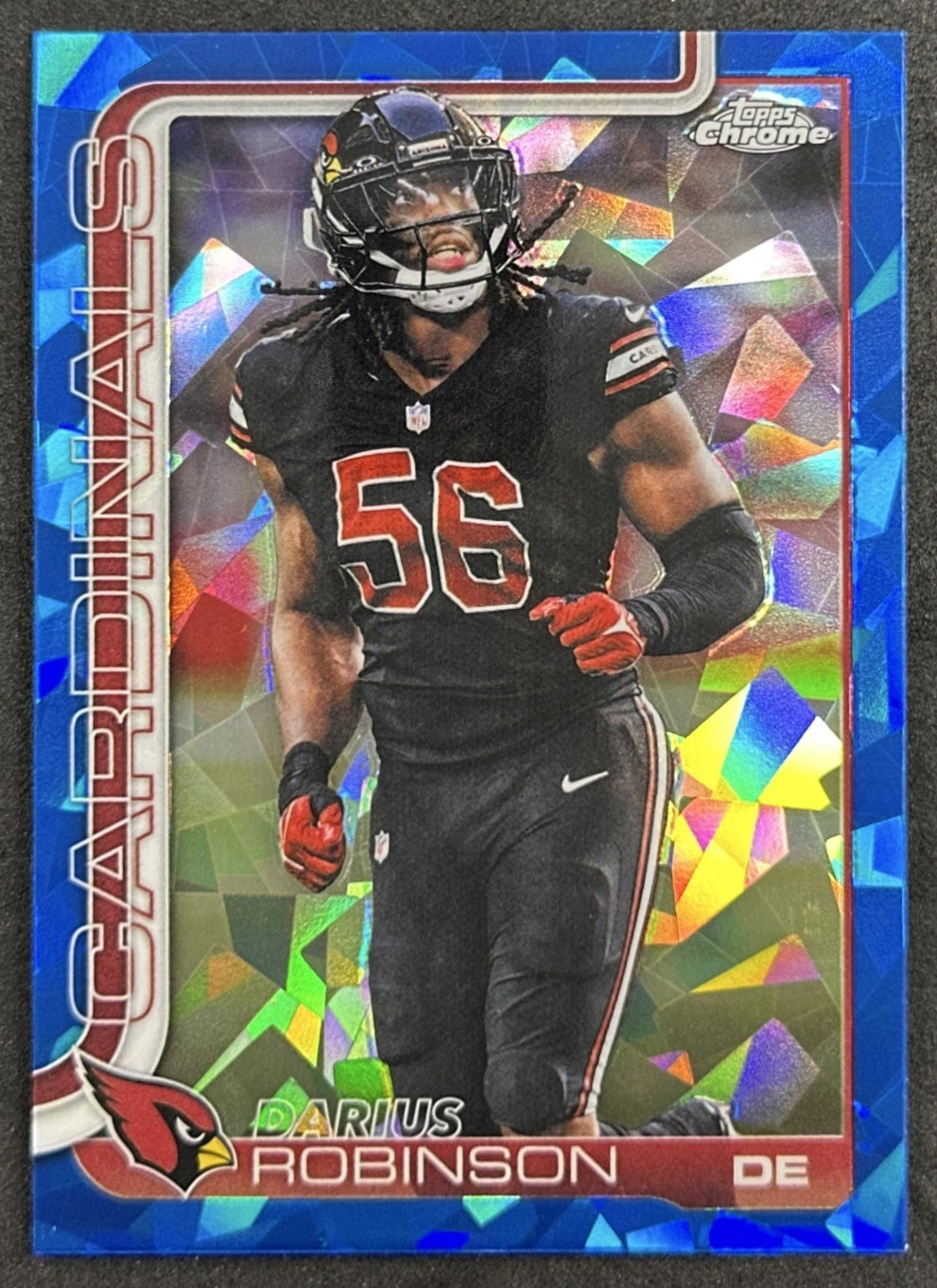 Darius Robinson 2025 Topps Chrome Sapphire Cardinals Sports Trading Cards