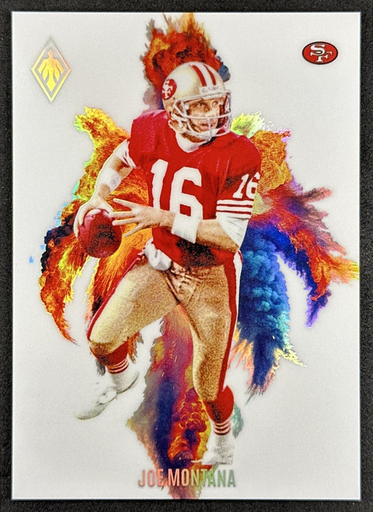 Joe Montana 2024 Panini Phoenix Color Blast 49ers