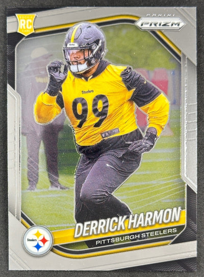 Derrick Harmon 2025 Prizm Steelers Football