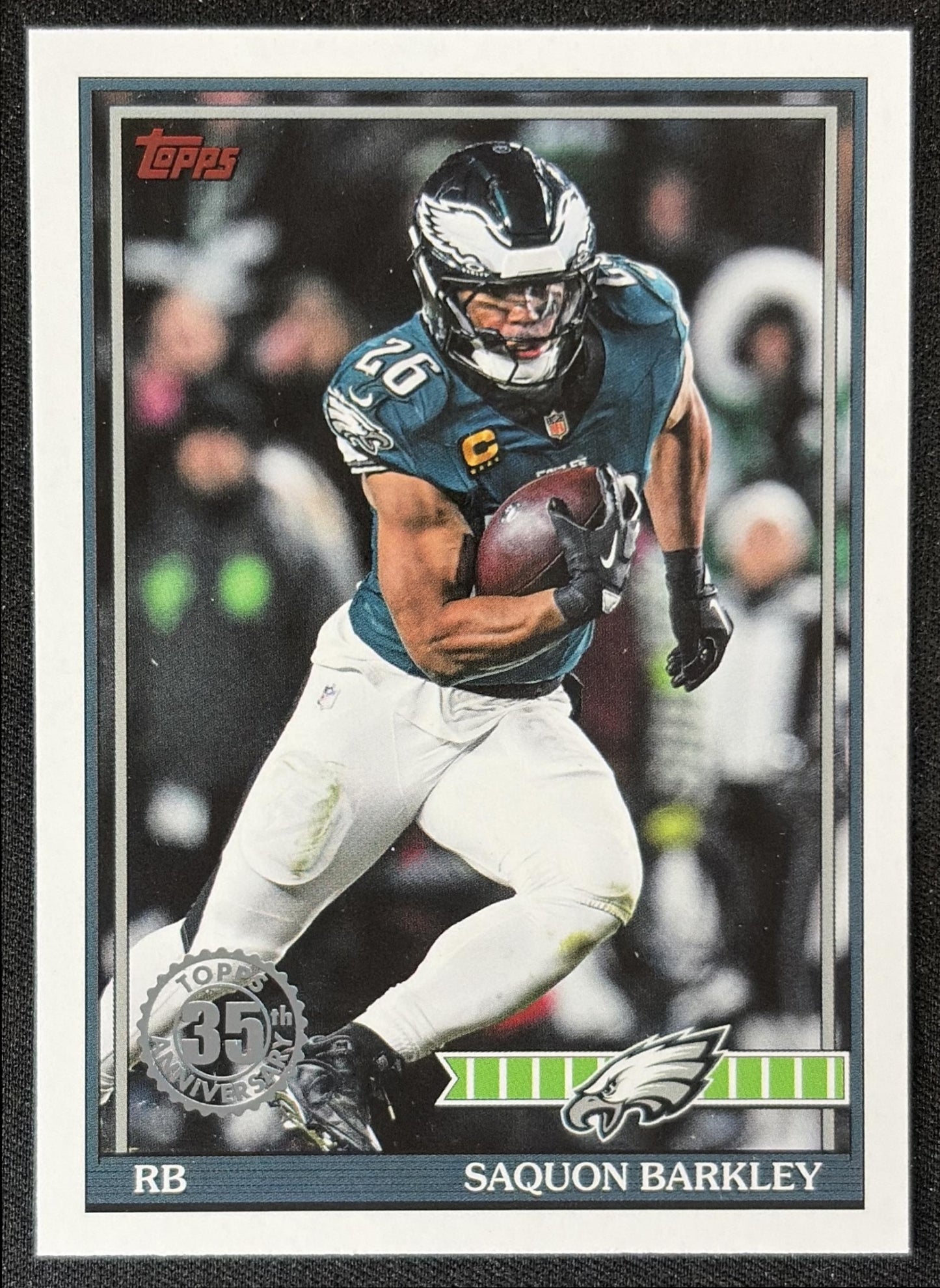 Saquon Barkley 2026 Topps 1991 Eagles front