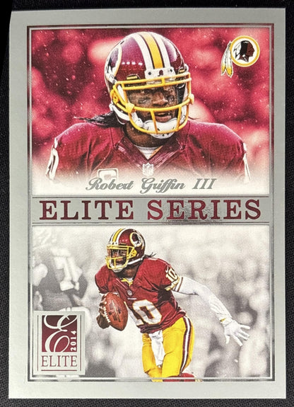 Robert Griffin III 2014 Panini Elite Series Silver Redskins Sports Trading Cards