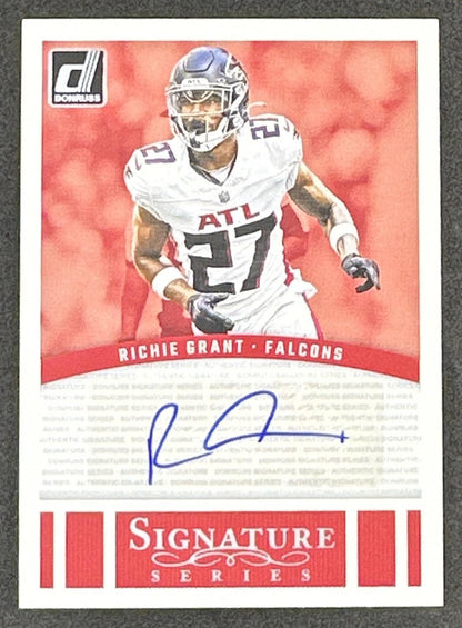 Richie Grant 2024 Panini Donruss Signature Series Falcons